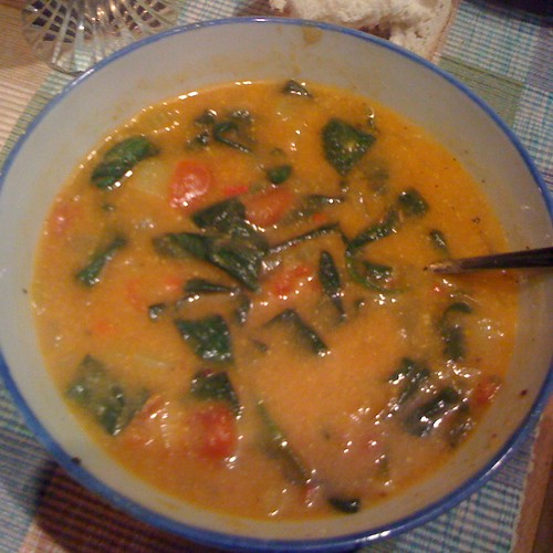 photo of Sag Aloo Soup